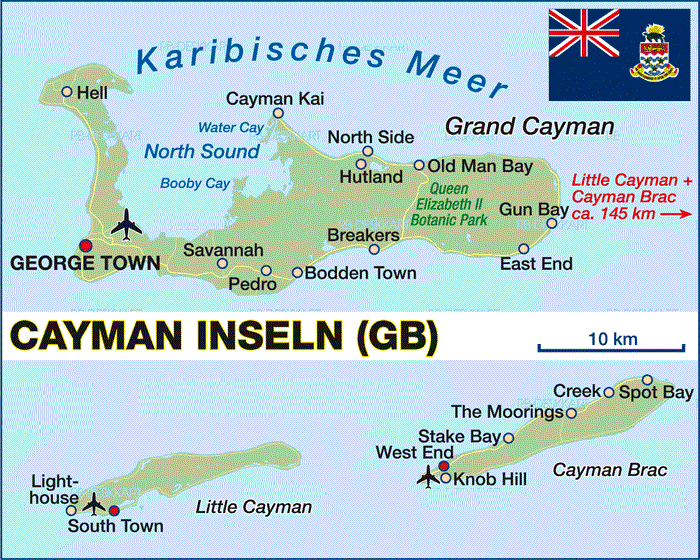 Cayman Islands 开曼群岛